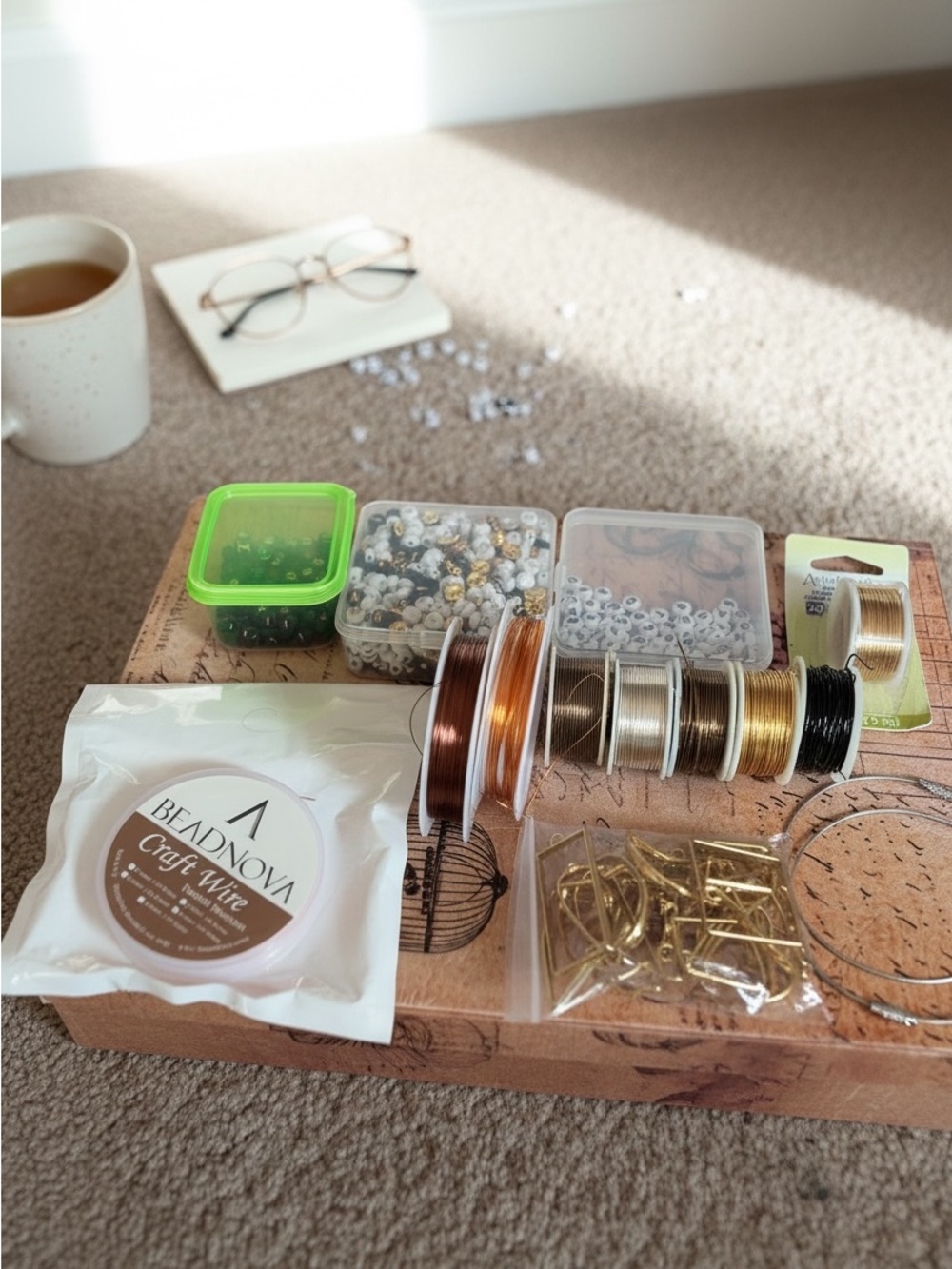 Craft Wire & Gold Jewelry Bundle  Set